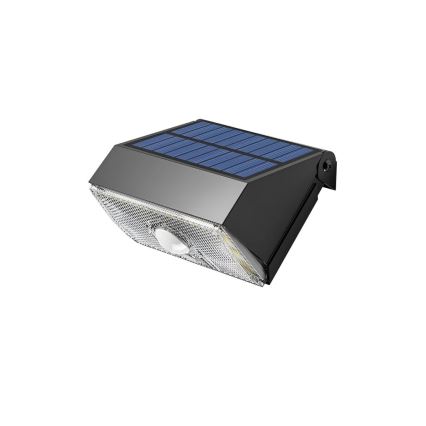 Viking - LED saulės energija maitinamas sieninis šviestuvas su jutikliu LED/3,7V IP54 3000/4000K 2000 mAh