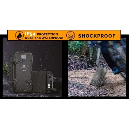 Viking - išorinis akumuliatorius su LED žibintu, belaidžiu įkrovimu ir saulės skydeliu Power Delivery 22,5W/30000 mAh