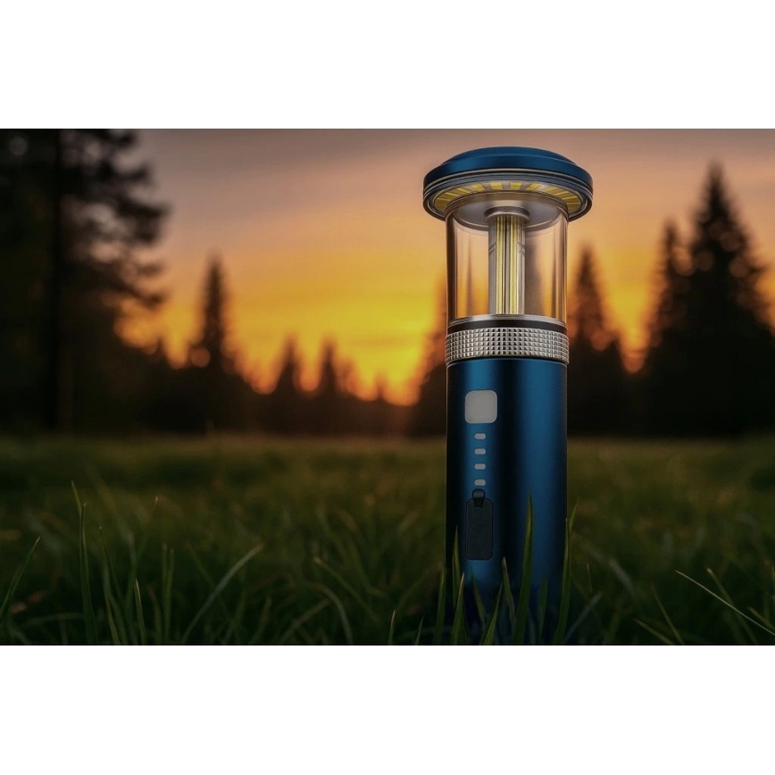 Viking - reguliuojamas įkraunamas žibintuvėlis LED/5V IPX4 500 lm 2000 mAh