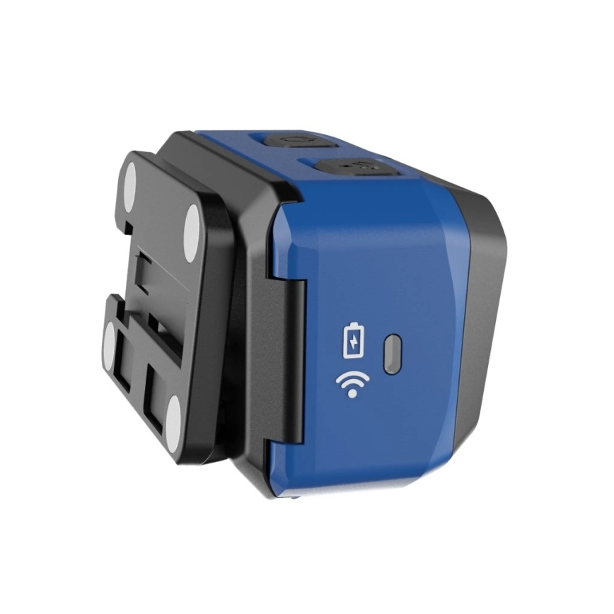 Viking - LED reguliuojamas įkraunamas galvos žibintas su jutikliu LED/5V IPX4 400 lm 3xAAA/1000 mAh