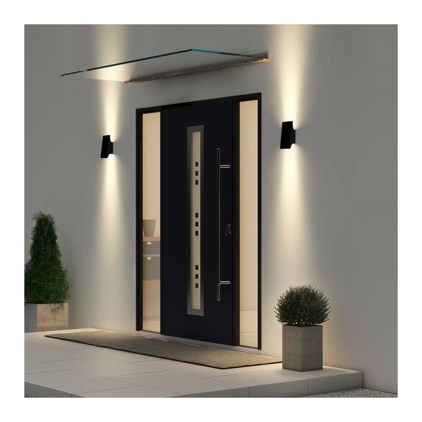 Viking - reguliuojamo ryškumo saulės sieninis LED šviestuvas LED/1,5W/3,7V IP65 4000K 2000 mAh