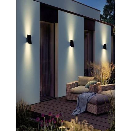 Viking - reguliuojamo ryškumo saulės sieninis LED šviestuvas LED/1,5W/3,7V IP65 4000K 2000 mAh