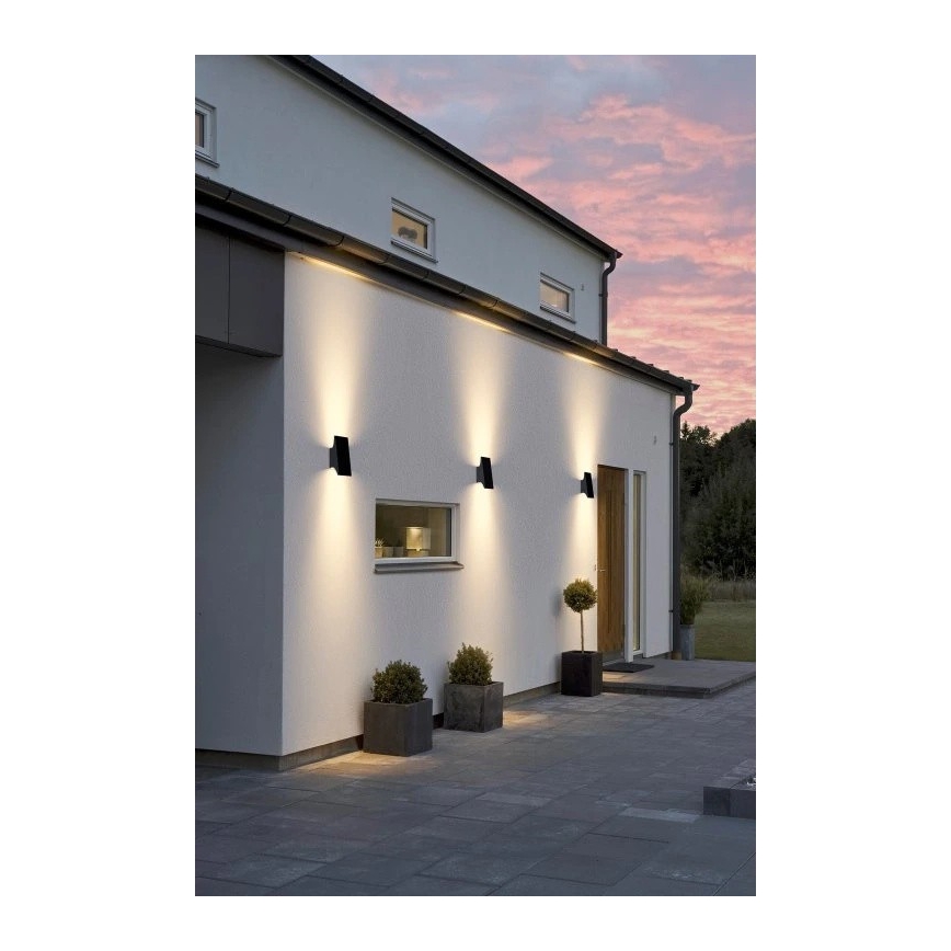 Viking - reguliuojamo ryškumo saulės sieninis LED šviestuvas LED/1,5W/3,7V IP65 4000K 2000 mAh