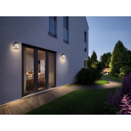 Viking - LED reguliuojamas saulės sieninis šviestuvas LED/2W/3,7V IP54 4000K 2000 mAh