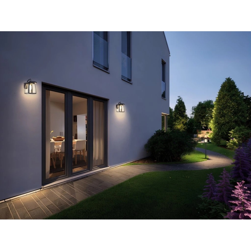 Viking - LED reguliuojamas saulės sieninis šviestuvas LED/2W/3,7V IP54 4000K 2000 mAh