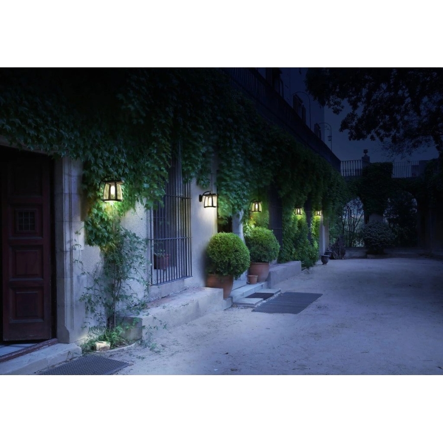 Viking - LED reguliuojamas saulės sieninis šviestuvas LED/2W/3,7V IP54 4000K 2000 mAh