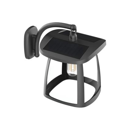 Viking - LED reguliuojamas saulės sieninis šviestuvas LED/2W/3,7V IP54 4000K 2000 mAh