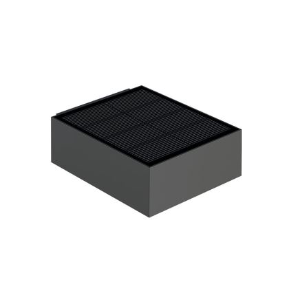 Viking - reguliuojamas LED saulės sieninis šviestuvas su jutikliu LED/2W/3,7V IP65 4000K 2000 mAh