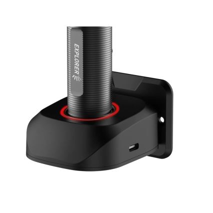 Viking - reguliuojamo ryškumo įkraunamas LED žibintuvėlis LED/5V IPX3 600 lm 2600 mAh