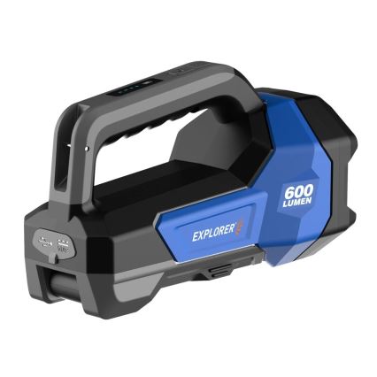 Viking - reguliuojamo ryškumo įkraunamas LED žibintuvėlis LED/5V IPX4 1000 lm 8000 mAh