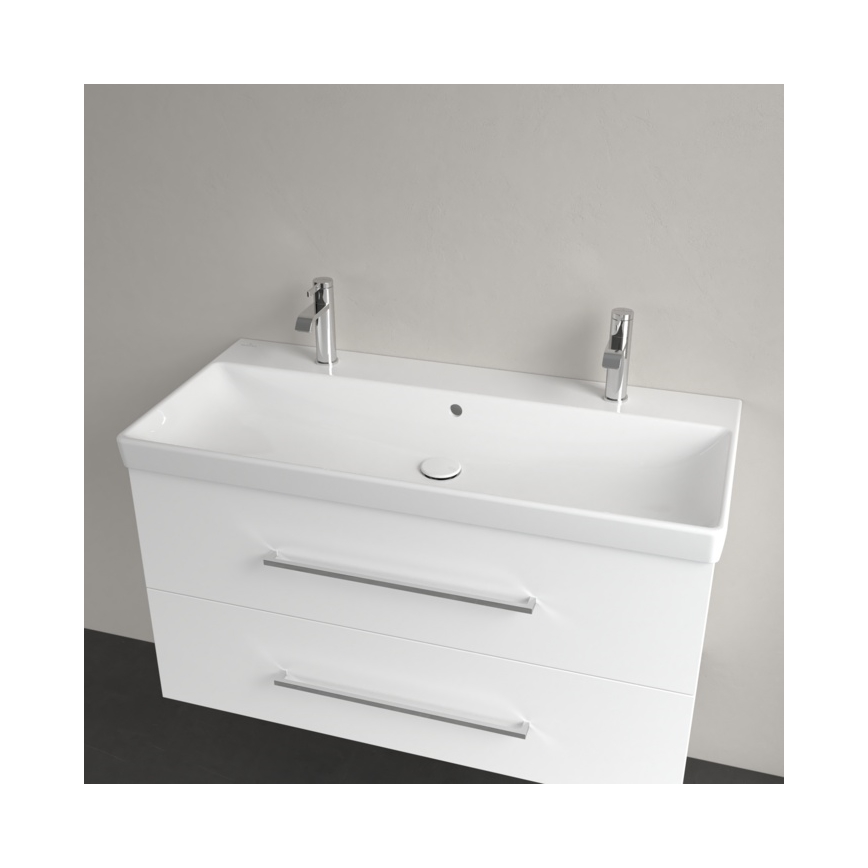 Villeroy & Boch 4156A401 - Pakabinamas praustuvas AVENTO 100x47 cm keramika/balta