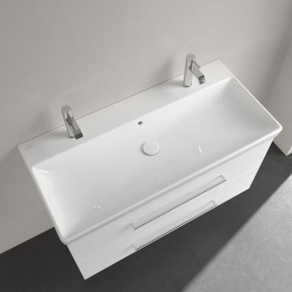 Villeroy & Boch 4156A401 - Pakabinamas praustuvas AVENTO 100x47 cm keramika/balta
