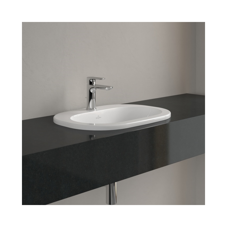 Villeroy & Boch 41615601 - Įmontuojamas praustuvas O.NOVO 56x40,5 cm keramika/balta