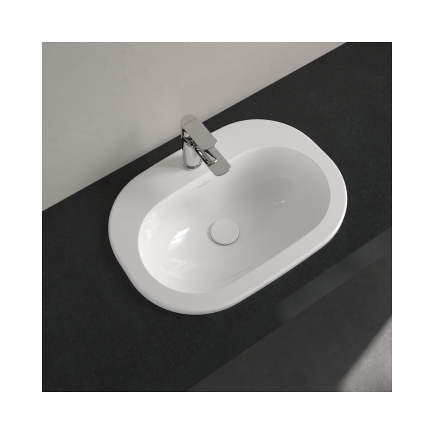 Villeroy & Boch 41615601 - Įmontuojamas praustuvas O.NOVO 56x40,5 cm keramika/balta