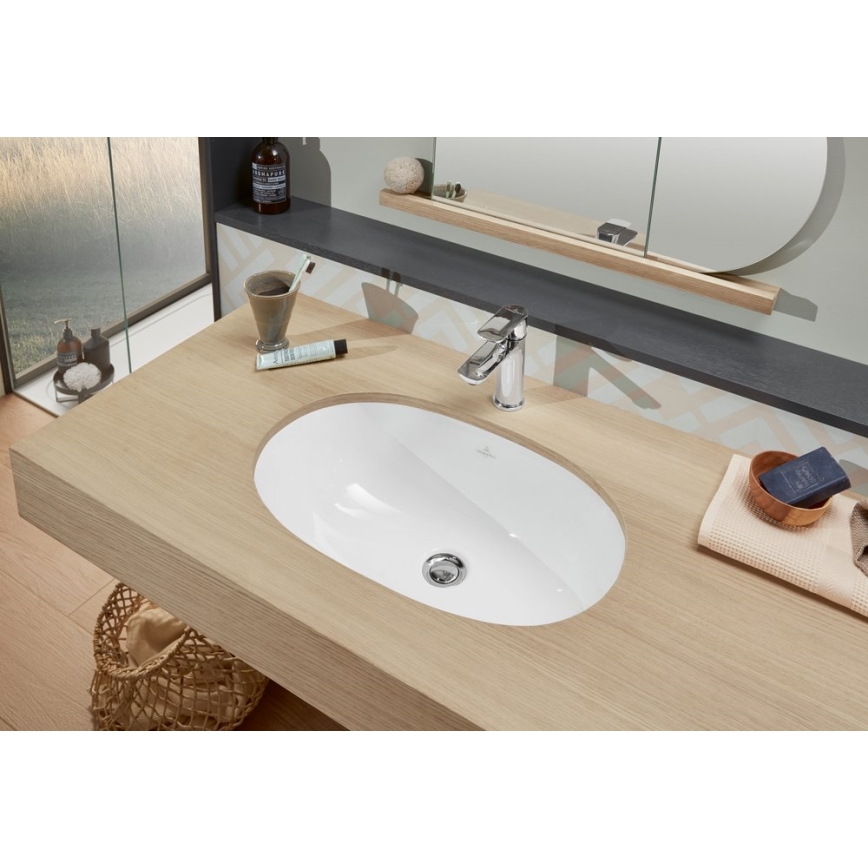 Villeroy & Boch 41625001 - Įleidžiamas praustuvas O.NOVO 53x32 cm keramika/balta