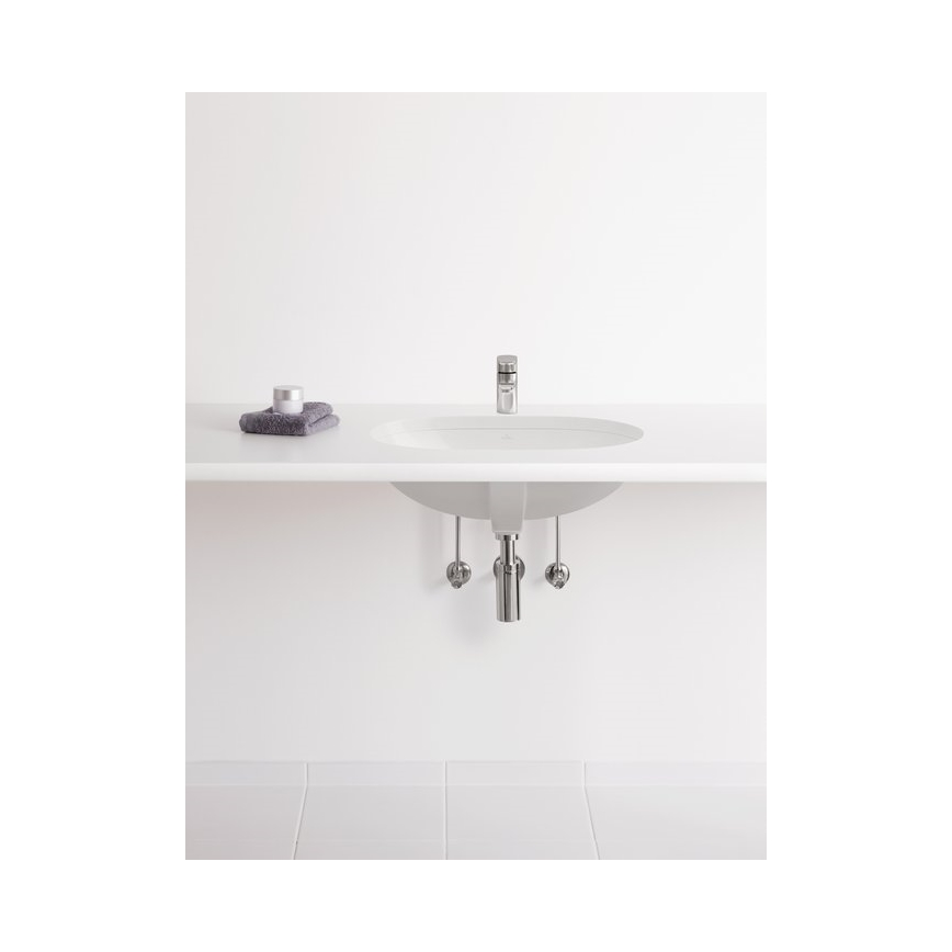 Villeroy & Boch 416260R1 - Įleidžiamas praustuvas O.NOVO keramika/balta