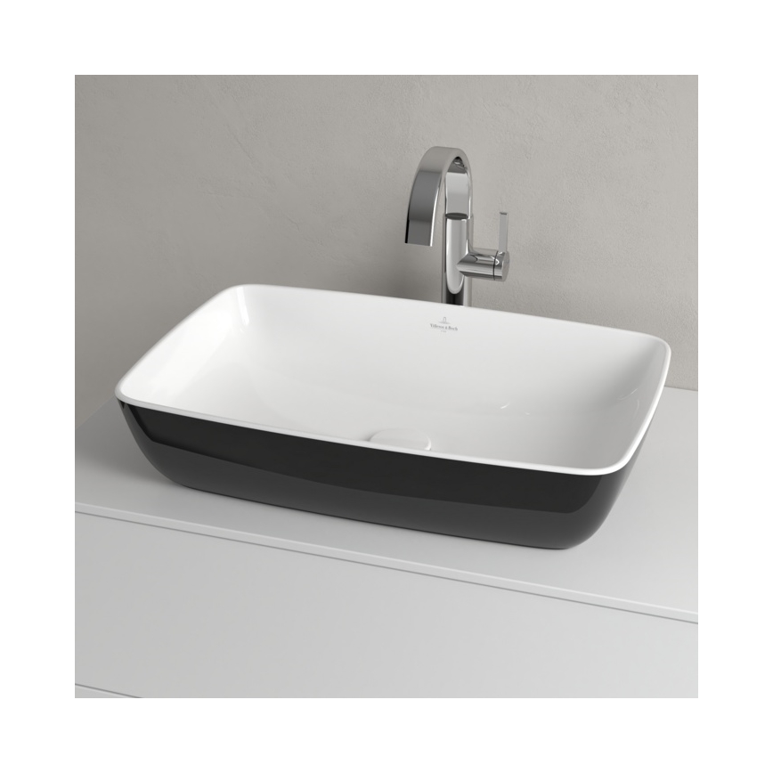Villeroy & Boch 417258BCT8 - Ant stalviršio pastatomas praustuvas ARTIS 58x38,5 cm keramika/juodas