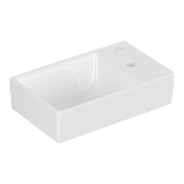 Villeroy & Boch 43003L01 - Pakabinamas praustuvas AVENTO 36x22 cm keramika/balta