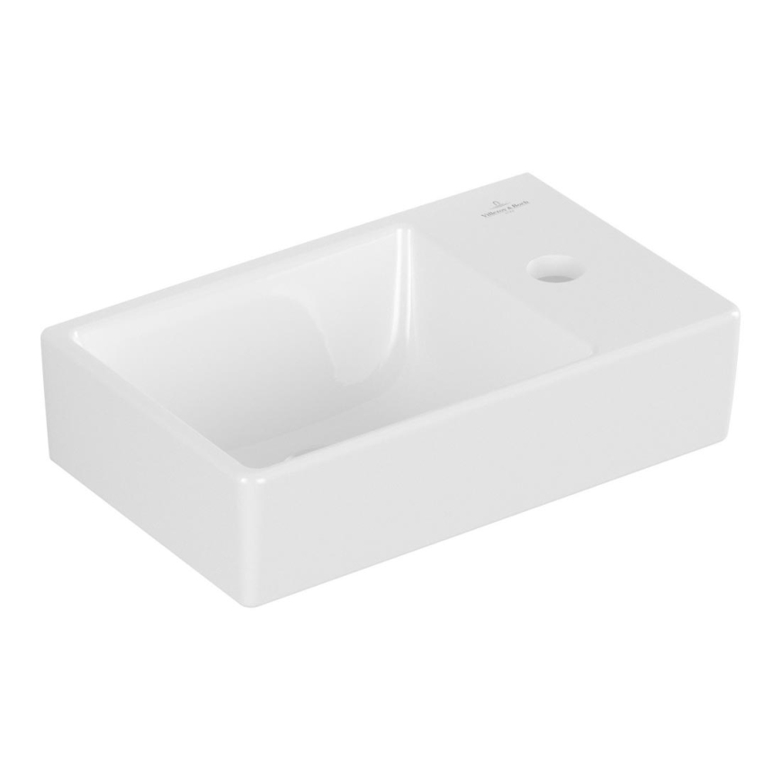 Villeroy & Boch 43003L01 - Pakabinamas praustuvas AVENTO 36x22 cm keramika/balta
