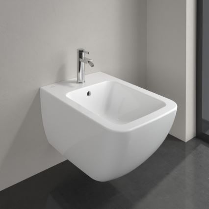 Villeroy & Boch 441100R1 - Pakabinamas bidė VENTICELLO keramika/balta