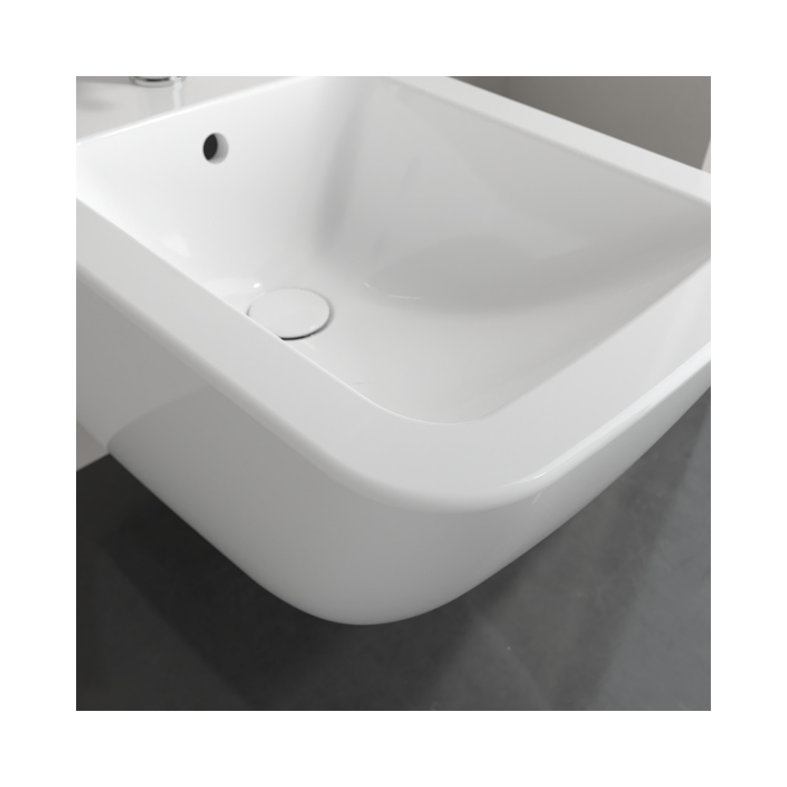 Villeroy & Boch 441100R1 - Pakabinamas bidė VENTICELLO keramika/balta