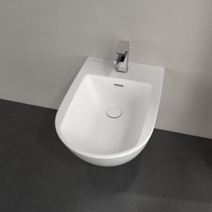 Villeroy & Boch 44700001 - Pakabinama bidė SUBWAY 3.0 keramika/balta