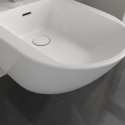 Villeroy & Boch 44700001 - Pakabinama bidė SUBWAY 3.0 keramika/balta