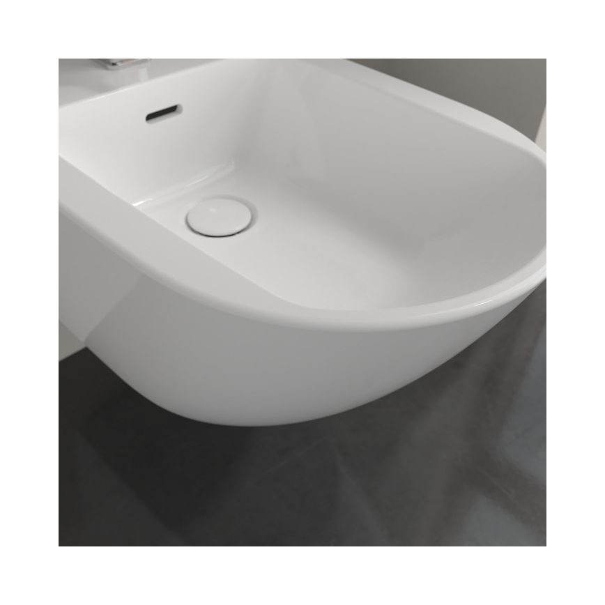 Villeroy & Boch 44700001 - Pakabinama bidė SUBWAY 3.0 keramika/balta