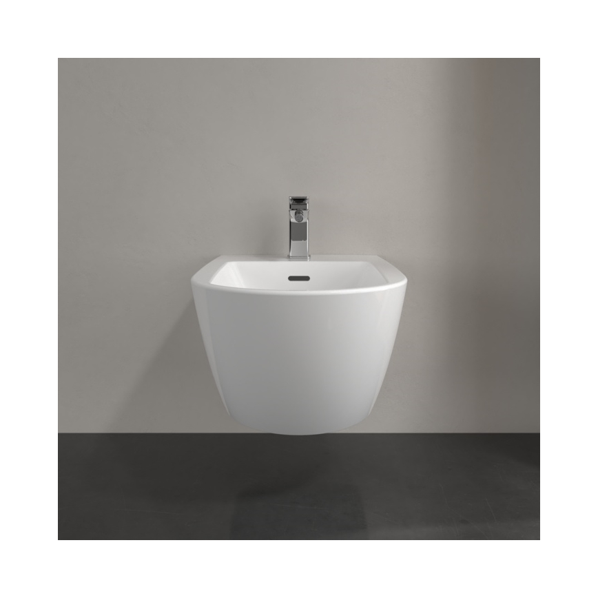 Villeroy & Boch 447000R1 - Pakabinamas bidė SUBWAY 3.0 keramika/balta