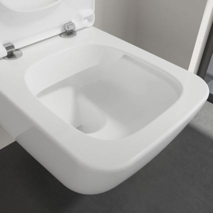 Villeroy & Boch 4611RL01 - Pakabinamas unitazas su lėtai užsidarančia SoftClose VENTICELLO sėdyne keramika/balta