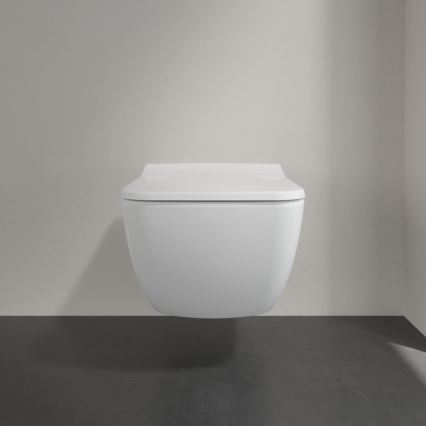 Villeroy & Boch 4611RS01 - Pakabinamas klozetas su SoftClose tualeto sėdyne VENTICELLO keramika/balta