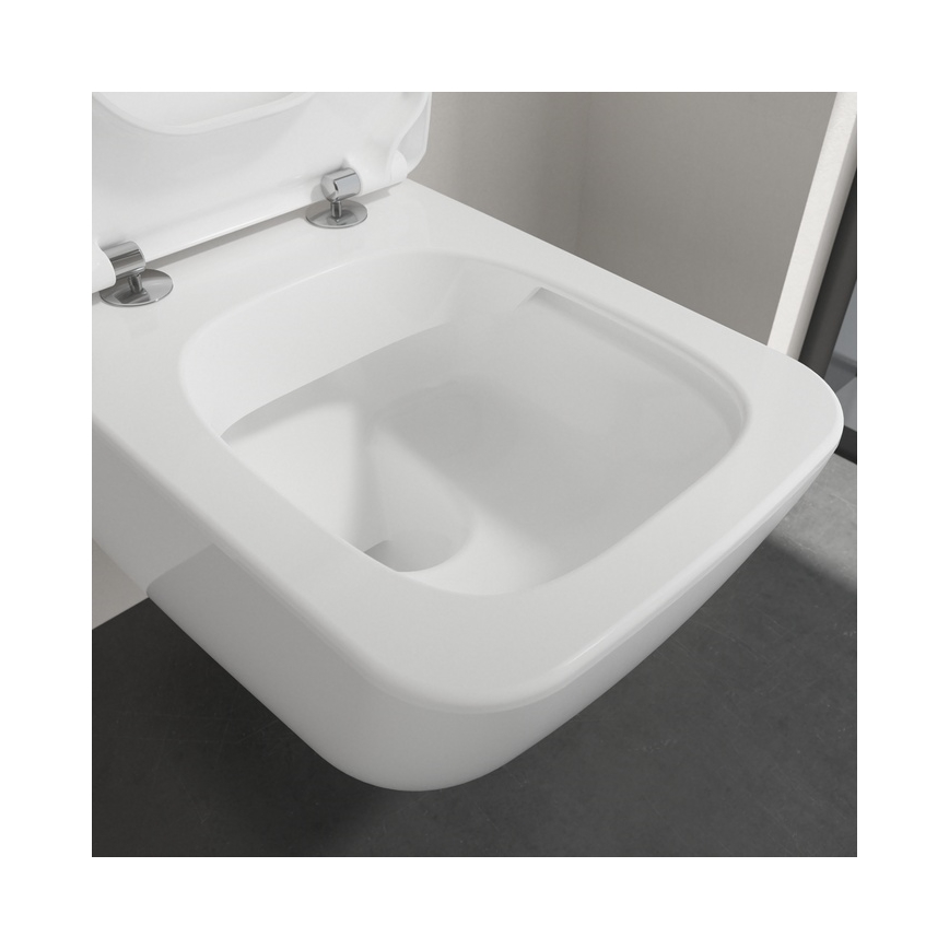 Villeroy & Boch 4611RS01 - Pakabinamas klozetas su SoftClose tualeto sėdyne VENTICELLO keramika/balta