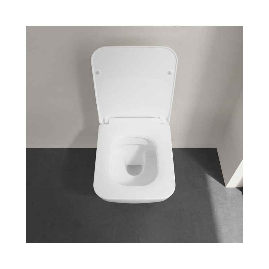 Villeroy & Boch 4611RSR1 - Pakabinamas klozetas su SoftClose sėdyne VENTICELLO keramika/balta