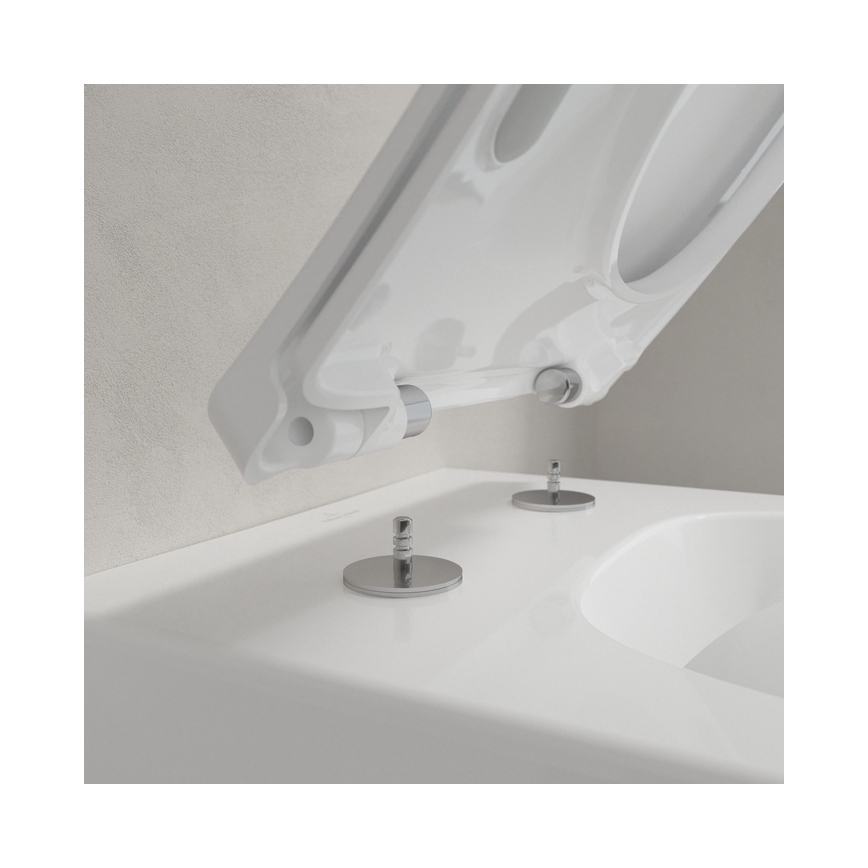 Villeroy & Boch 4611RSR1 - Pakabinamas klozetas su SoftClose sėdyne VENTICELLO keramika/balta