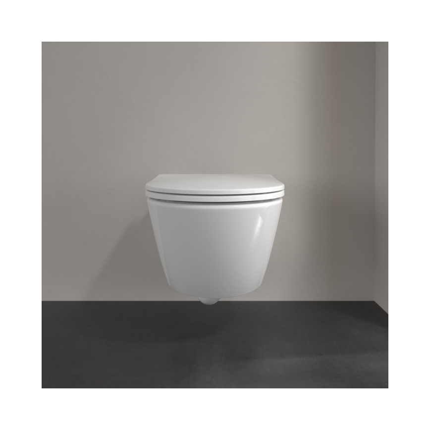 Villeroy & Boch 4670T901 - Pakabinamas klozetas su SoftClose sėdyne SUBWAY 3.0 keramika/balta