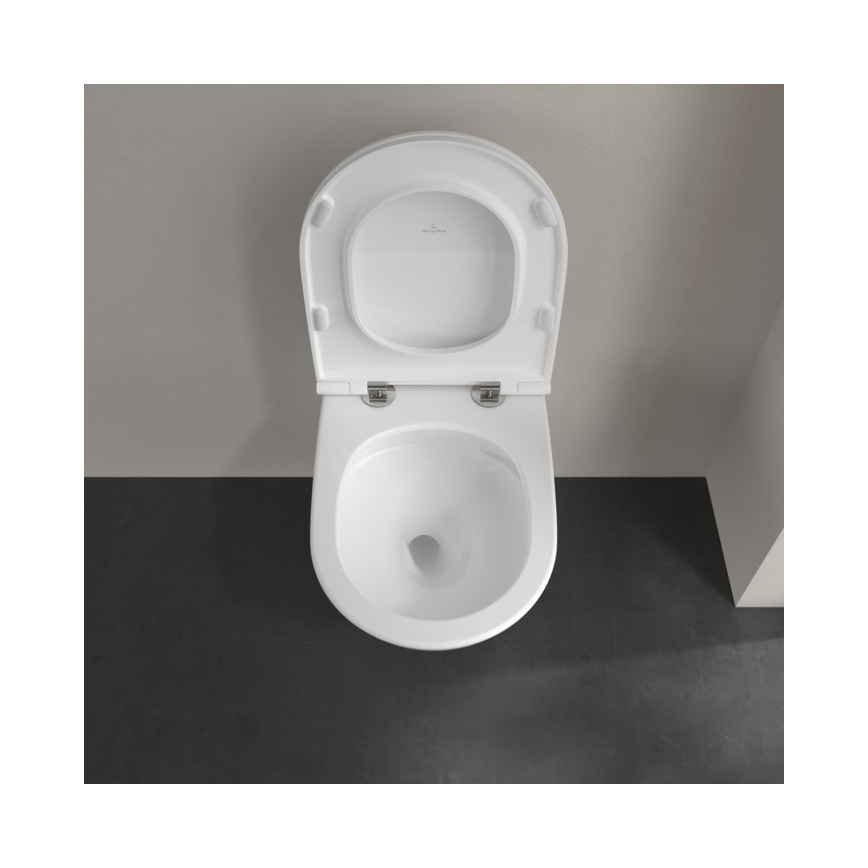 Villeroy & Boch 4670T901 - Pakabinamas klozetas su SoftClose sėdyne SUBWAY 3.0 keramika/balta