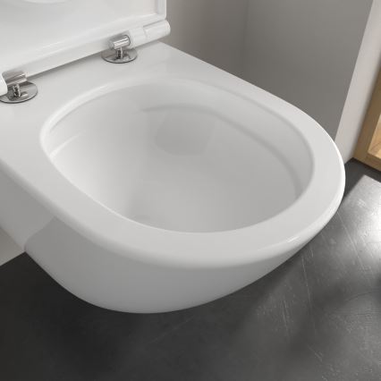 Villeroy & Boch 4670T901 - Pakabinamas klozetas su SoftClose sėdyne SUBWAY 3.0 keramika/balta