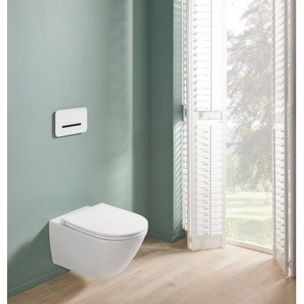 Villeroy & Boch 4670T901 - Pakabinamas klozetas su SoftClose sėdyne SUBWAY 3.0 keramika/balta