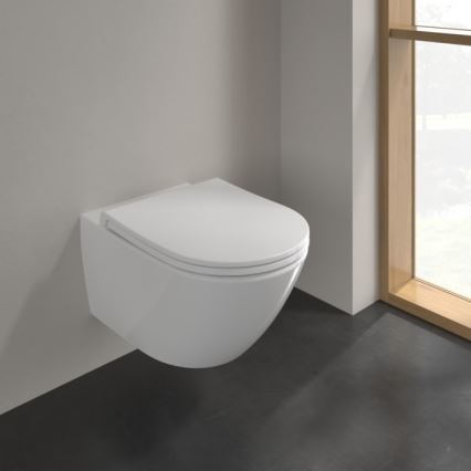 Villeroy & Boch 4670T9R1 - Pakabinamas klozetas su SoftClose sėdyne SUBWAY 3.0 keramika/balta