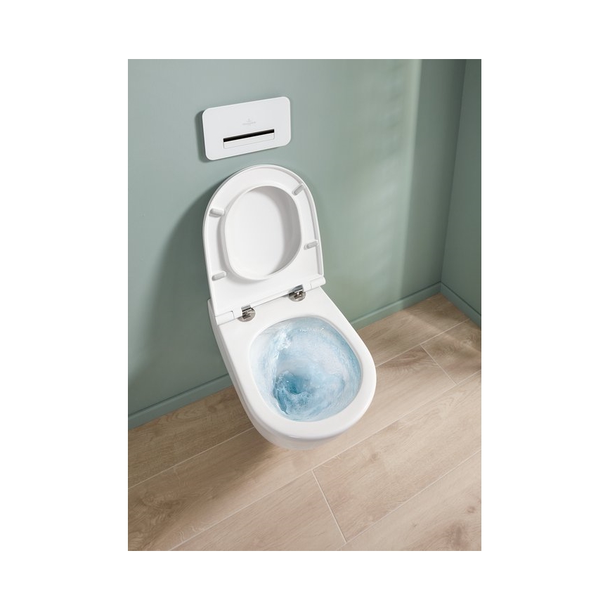 Villeroy & Boch 4670T9R1 - Pakabinamas klozetas su SoftClose sėdyne SUBWAY 3.0 keramika/balta