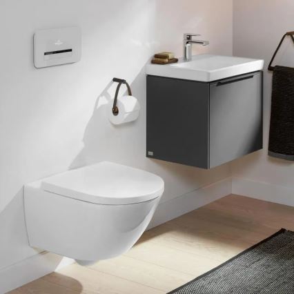 Villeroy & Boch 4670TS01 - pakabinamas unitazas su SoftClose sėdyne SUBWAY 3.0 keramika/balta