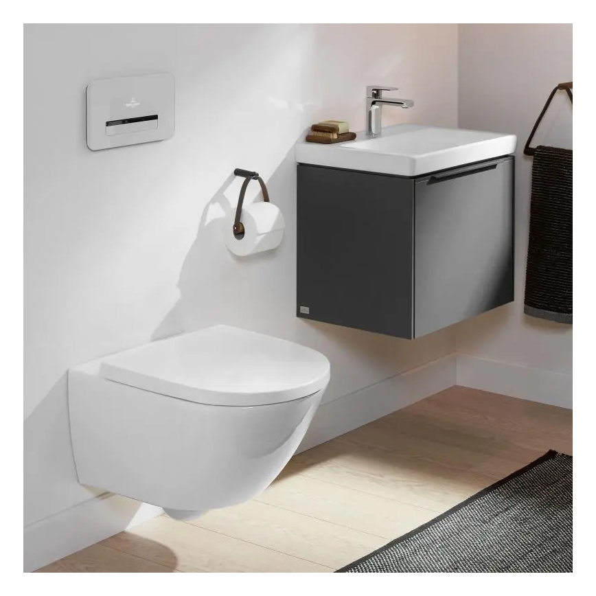 Villeroy & Boch 4670TS01 - pakabinamas unitazas su SoftClose sėdyne SUBWAY 3.0 keramika/balta