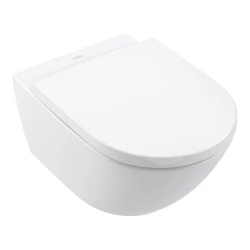 Villeroy & Boch 4670TSR1 - Pakabinamas WC su SoftClose sėdyne SUBWAY 3.0 keramika/balta