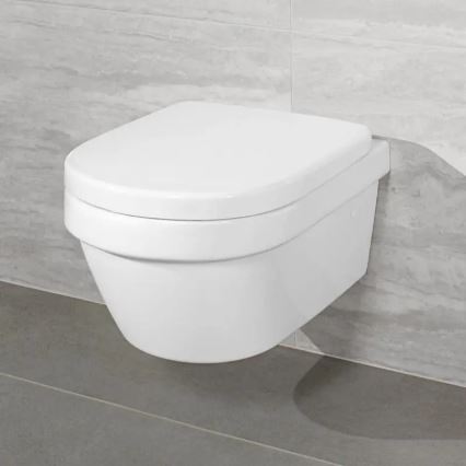 Villeroy & Boch 4694HRR1 - Pakabinamas WC su SoftClose sėdyne ARCHITECTURA keramika/balta