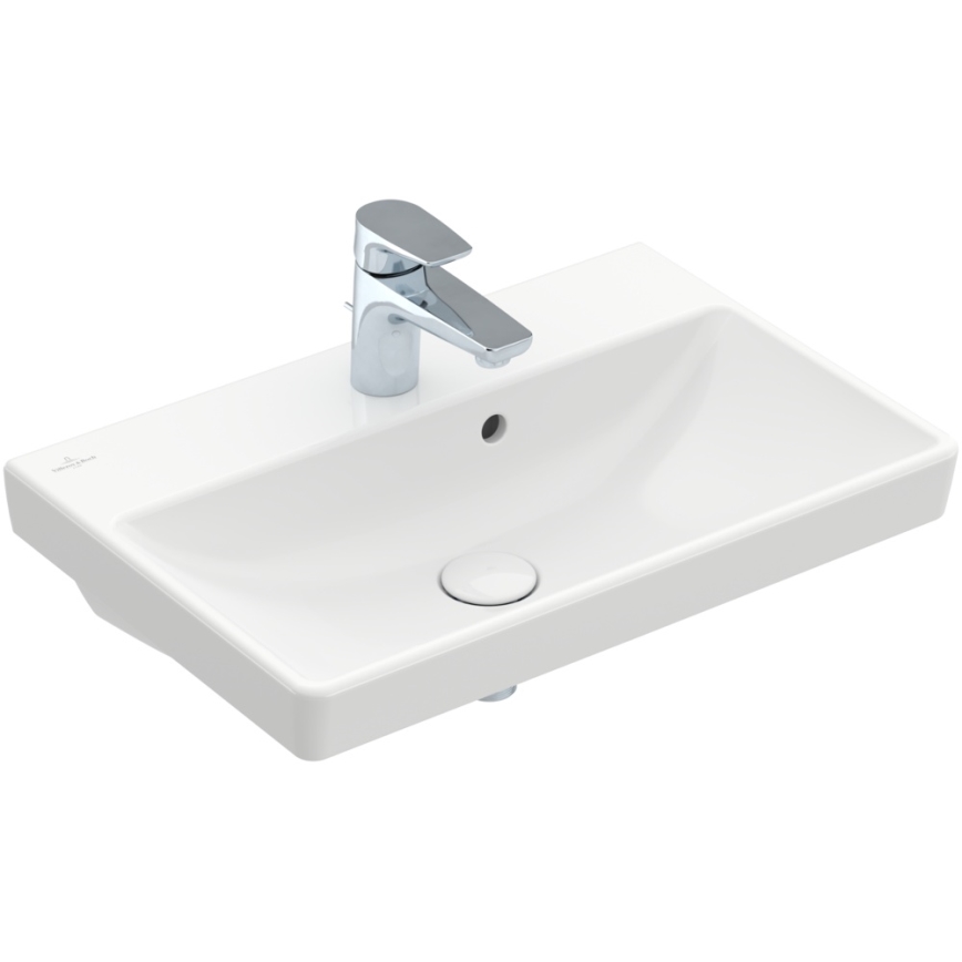 Villeroy & Boch 4A005501 - Pakabinamas praustuvas AVENTO 55x37 cm keramika/balta