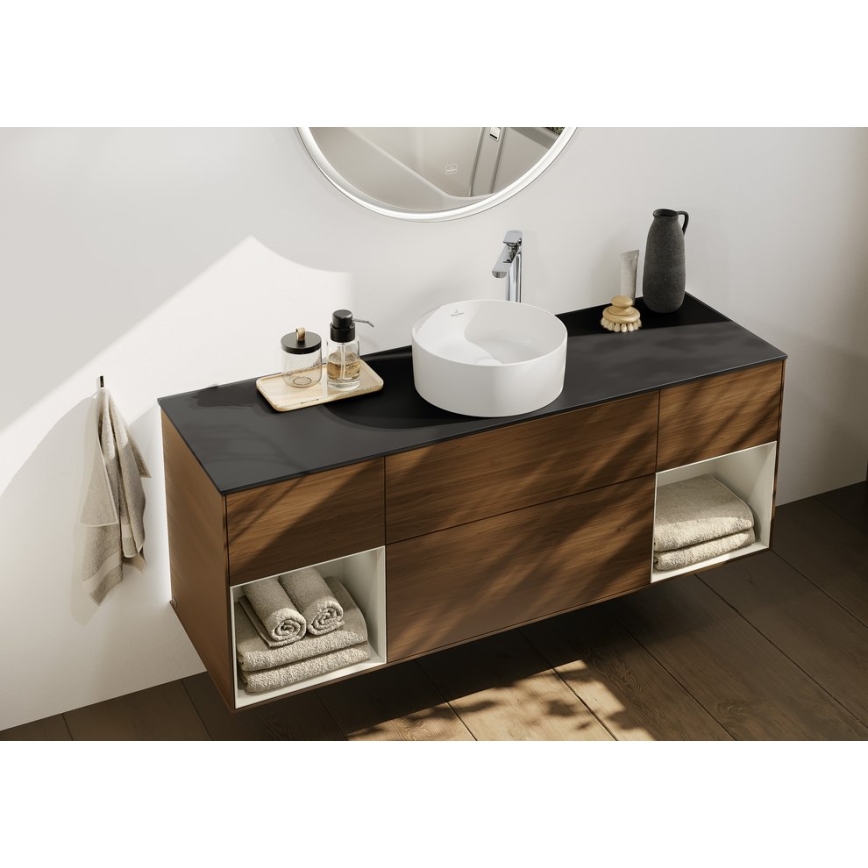 Villeroy & Boch 4A1840R1 - Ant stalviršio montuojamas praustuvas COLLARO Ø 40 cm, keramika/balta