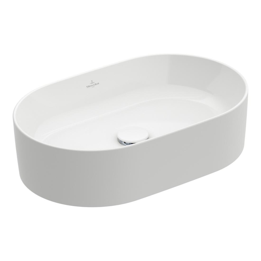Villeroy & Boch 4A195601 - Ant stalviršio montuojamas praustuvas COLLARO 56x36 cm keramika/balta