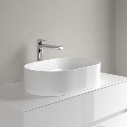 Villeroy & Boch 4A195601 - Ant stalviršio montuojamas praustuvas COLLARO 56x36 cm keramika/balta
