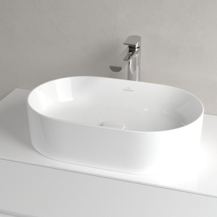 Villeroy & Boch 4A195601 - Ant stalviršio montuojamas praustuvas COLLARO 56x36 cm keramika/balta