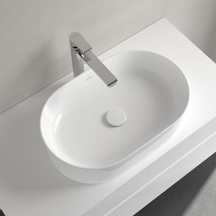 Villeroy & Boch 4A195601 - Ant stalviršio montuojamas praustuvas COLLARO 56x36 cm keramika/balta